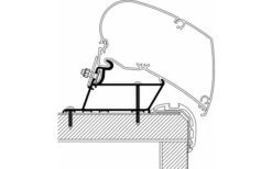 Thule Markisenadapter Malibu Roof 3,5 M -Perfect Zelte 230122 2661094