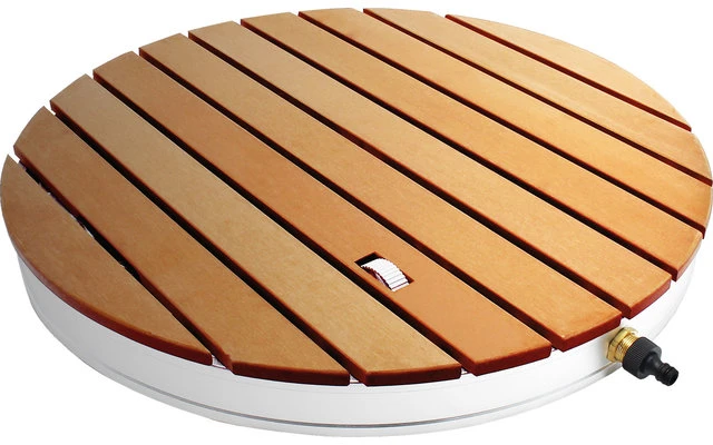 Breuer Fontana Gartendusche / Bodendusche Holz Rund 1 Breuer Fontana Gartendusche / Bodendusche Holz Rund