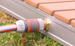 Breuer Fontana Gartendusche / Bodendusche Holz Rund 6 Breuer Fontana Gartendusche / Bodendusche Holz Rund -Perfect Zelte 300030 2277307