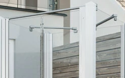 Breuer Exo Set Gartendusche / Outdoordusche Geschlossen Mit Pendeltür Weiß 10 Breuer Exo Set Gartendusche / Outdoordusche Geschlossen Mit Pendeltür Weiß -Perfect Zelte 306174 2079404