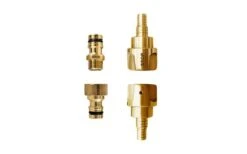 Alb Filter FUSION Active+Nano Trinkwasserfilter - Camping-Set: Travel - Mit GEKA Anschluss - Silber