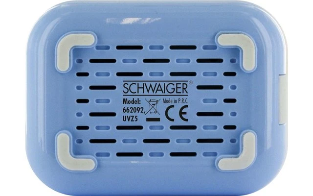 Schwaiger UV-Zahnbürstensterilisator Grau 6 Schwaiger UV-Zahnbürstensterilisator Grau – Bild 6