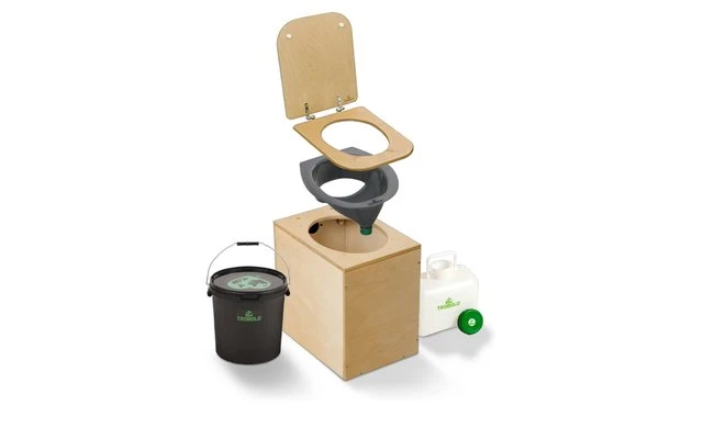 TROBOLO TeraBloem Trenntoilette Bausatz Ohne Abluftsystem 1 TROBOLO TeraBloem Trenntoilette Bausatz Ohne Abluftsystem