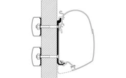 Thule Universal Markisenadapter Für Omnistor 4900 / 5200 / 8000 3 M -Perfect Zelte 487793 3592771
