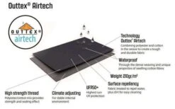 Outwell Hayward Lake 4ATC Tunnelzelt -Perfect Zelte 487850 3587299