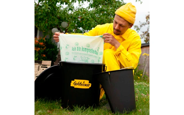 Goldeimer Schietbüddel Kompostierbare Beutel 1 Goldeimer Schietbüddel Kompostierbare Beutel