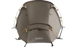 Tambu Natuna 2 Personen Trekking Tunnelzelt Braun -Perfect Zelte 575951 3933663
