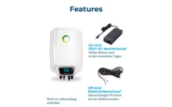 Fothermo Photovoltaischer Boiler 10 Liter -Perfect Zelte 598207 4320919