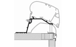 Thule Markisen-Adapter Dach Caravan 2014