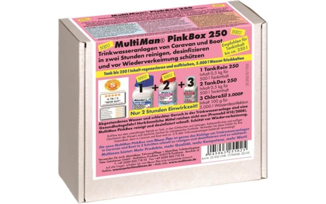 MultiMan MultiBox PinkBox 125 Trinkwasser Desinfizierung 2 MultiMan MultiBox PinkBox 125 Trinkwasser Desinfizierung – Bild 2