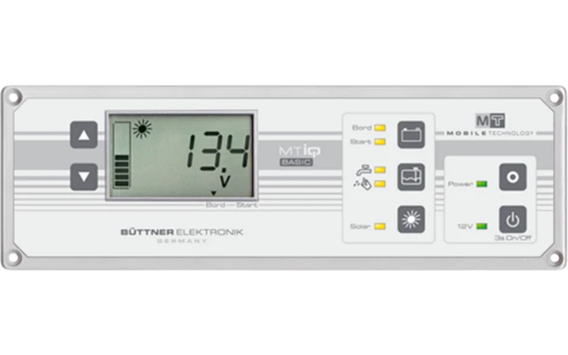 Büttner MT IQ InfoPanel Basic Digitalanzeige Bordspannung / Füllstand Für Frisch- Und Abwasser 12 V 1 Büttner MT IQ InfoPanel Basic Digitalanzeige Bordspannung / Füllstand Für Frisch- Und Abwasser 12 V