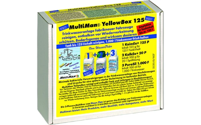 MultiMan MultiBox YellowBox 125 Trinkwasser Entkalkung 1 MultiMan MultiBox YellowBox 125 Trinkwasser Entkalkung