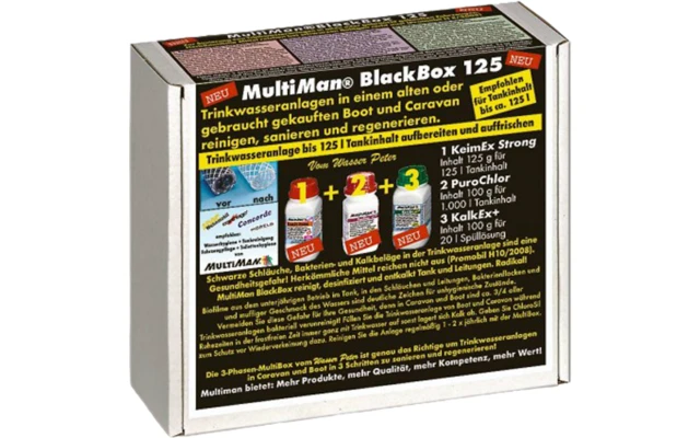 MultiMan MultiBox BlackBox 125 Trinkwasser Reinigung 1 MultiMan MultiBox BlackBox 125 Trinkwasser Reinigung