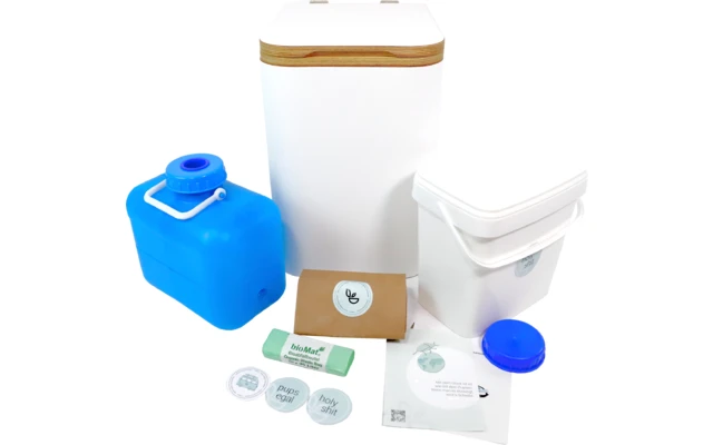 TRELINO Timber Trenntoilette M Weiß 2 TRELINO Timber Trenntoilette M Weiß – Bild 2