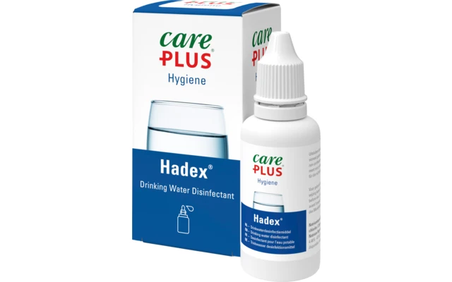 Care Plus Hadex Trinkwasserreinigung Für Wasserleitungen Und Wassertanks 30 Ml 2 Care Plus Hadex Trinkwasserreinigung Für Wasserleitungen Und Wassertanks 30 Ml – Bild 2