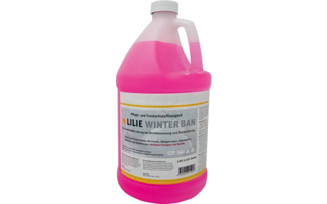 Lilie Winter Ban 2.0 Frostschutzmittel Für Trink-und Frischwasseranlagen 3,78 Liter 1 Lilie Winter Ban 2.0 Frostschutzmittel Für Trink-und Frischwasseranlagen 3,78 Liter
