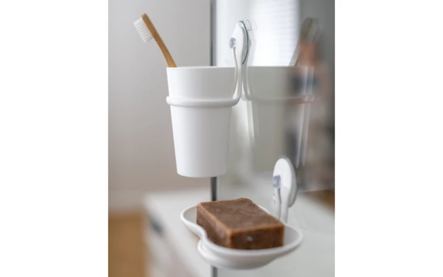 Koziol Loop Seifenschale Mit Saugnapf Desert Sand 1 Koziol Loop Seifenschale Mit Saugnapf Desert Sand