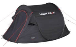 High Peak Vision 3 Einfachdach 3 Personen Pop Up Wurfzelt Schwarz -Perfect Zelte 728324 4878926 1