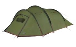 High Peak Falcon 4 LW Lightweight 4 Personen Tunnelzelt Aluminium Gestänge Olive/rot -Perfect Zelte 733376 4904132