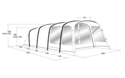 Outwell Avondale 5PA Tunnelzelt -Perfect Zelte 737546 4971980