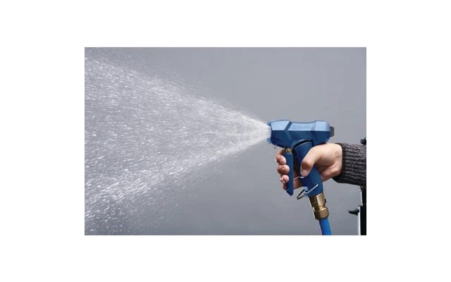 GEKA Plus Profi-Reinigungspistole MS Gummiert Blau Mit Anschlussste. Karton 2 GEKA Plus Profi-Reinigungspistole MS Gummiert Blau Mit Anschlussste. Karton – Bild 2