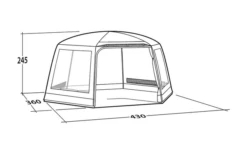 Robens Yurt Familienzelt Für 7 Personen Beige -Perfect Zelte 773510 5139818