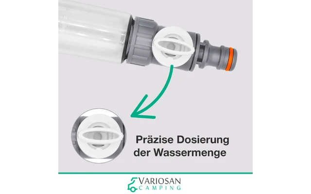 VARIOSAN CAMPING Befüllfilter COUNT Mit Wasseruhr 19028 Für Wohnmobil, Caravan, Wohnwagen Und Boot 2 VARIOSAN CAMPING Befüllfilter COUNT Mit Wasseruhr 19028 Für Wohnmobil, Caravan, Wohnwagen Und Boot – Bild 2